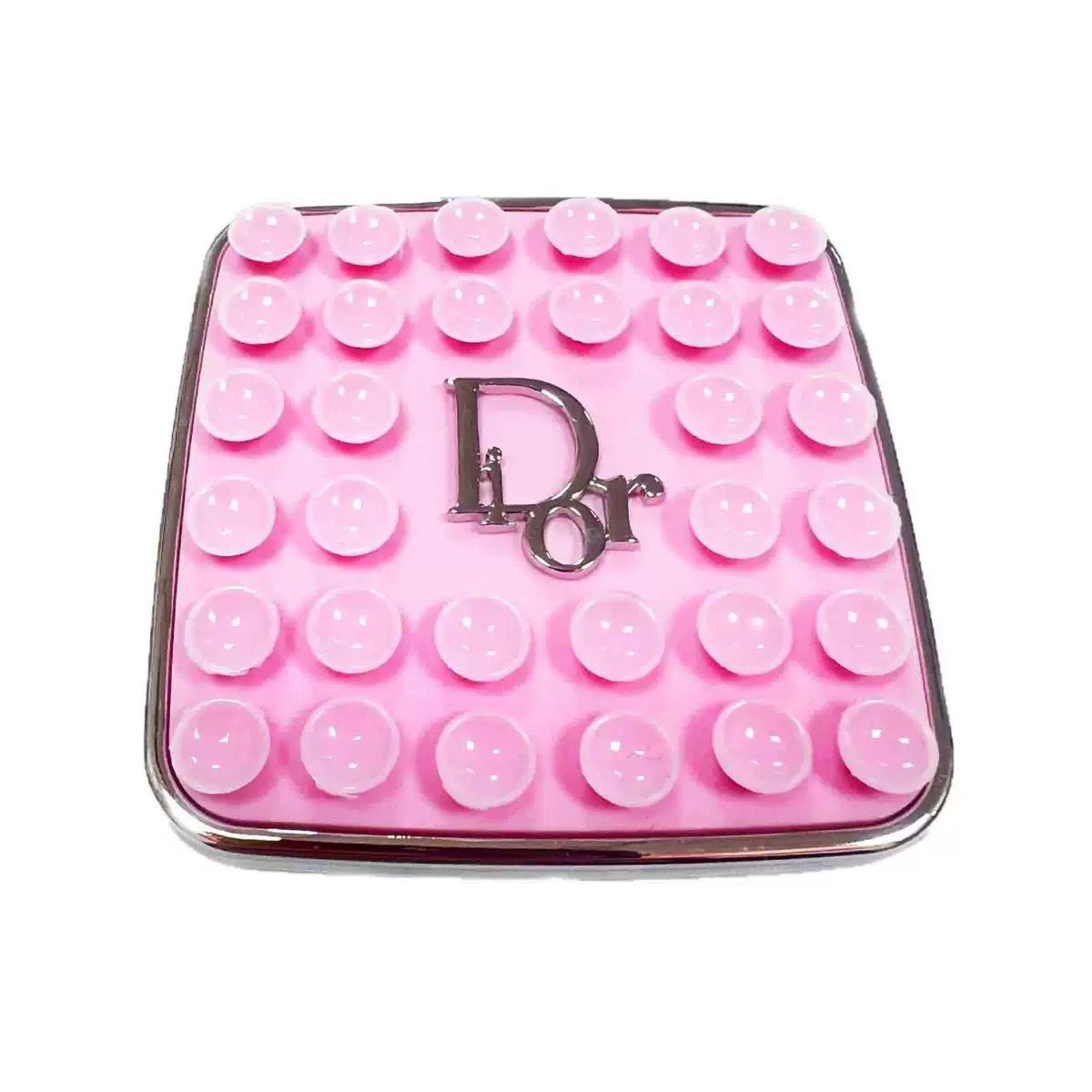 Dior Octobuddy Pink Phone Ring Stand – Suction Accessory with Dior Box