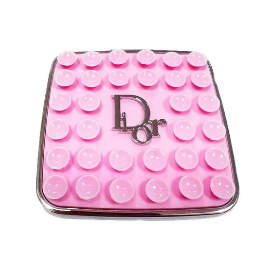 Dior Octobuddy Pink Phone Ring Stand – Suction Accessory with Dior Box