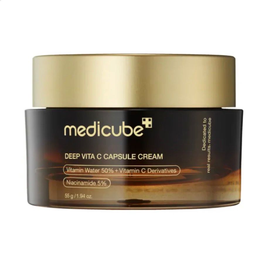Medicube Deep Vita C Capsule Cream 55g – Brightening & Hydrating Face Cream