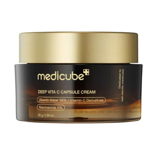Medicube Deep Vita C Capsule Cream 55g – Brightening & Hydrating Face Cream