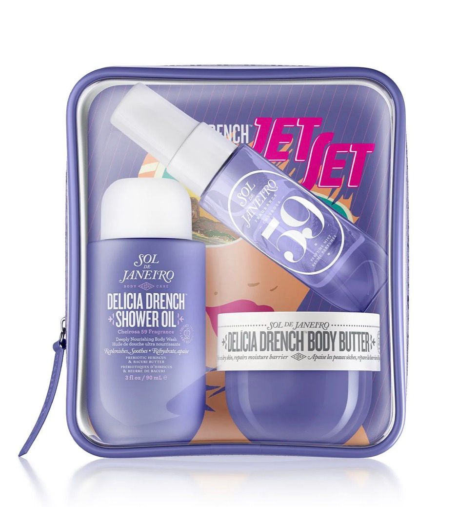 Sol de Janeiro Travel Set – Body Cream, Shower Gel & Body Mist